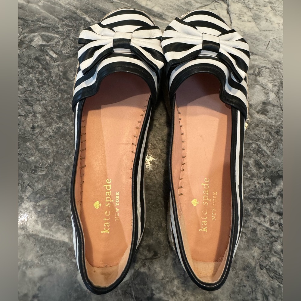 Kate Spade Espadrille Flats size 7.5 EUC